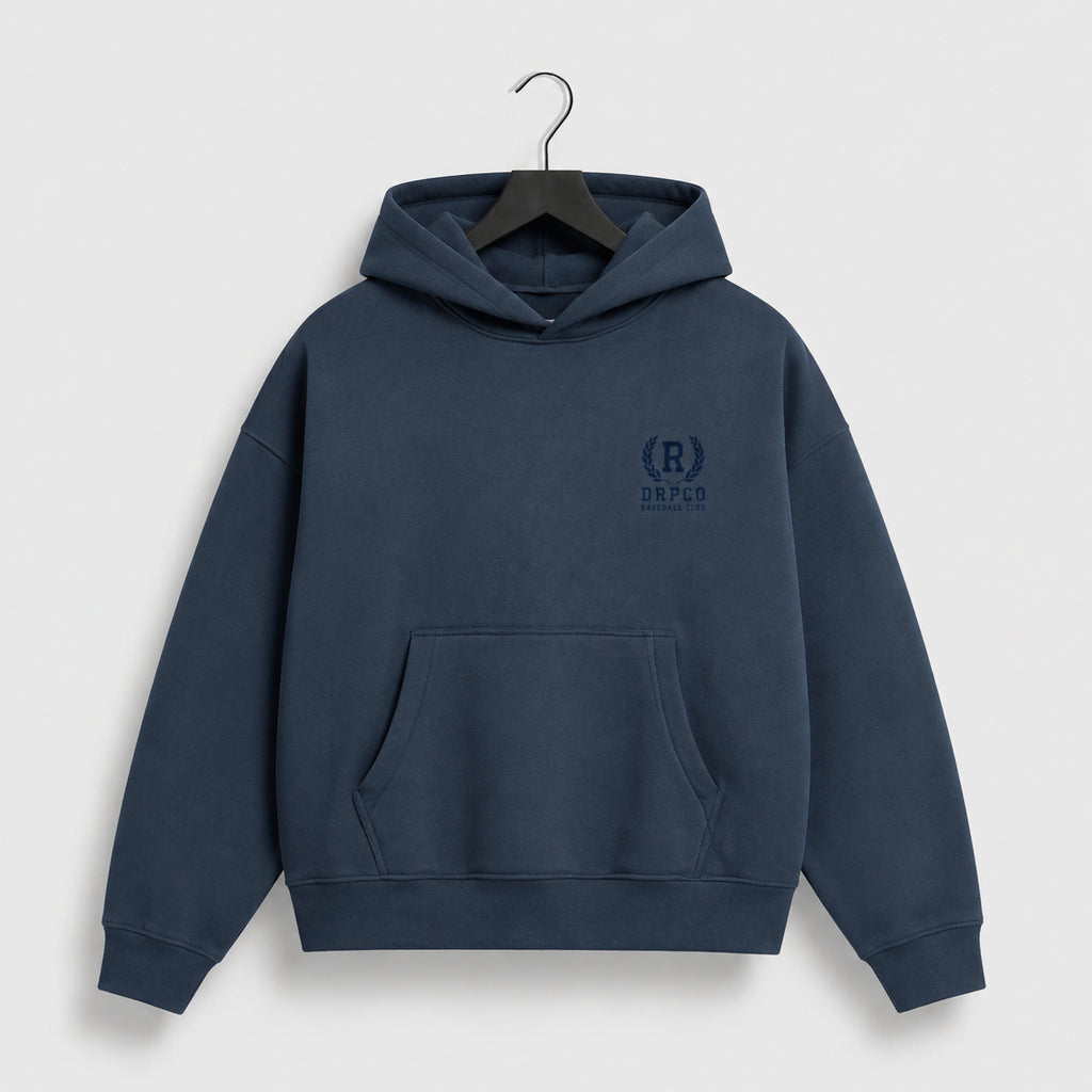 DRPCO Crest Heavyweight Hoodie – Navy
