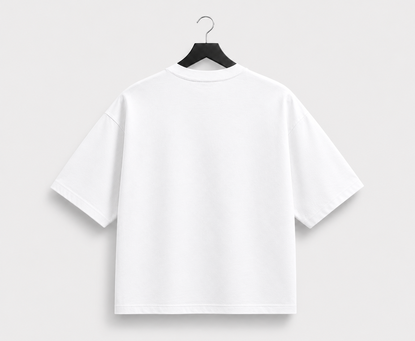El Mayimbe Gold Boxy Tee – White