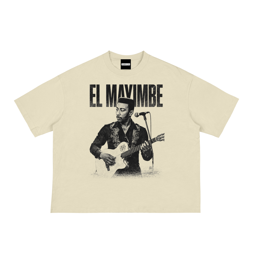 El Mayimbe Boxy Tee – Cream