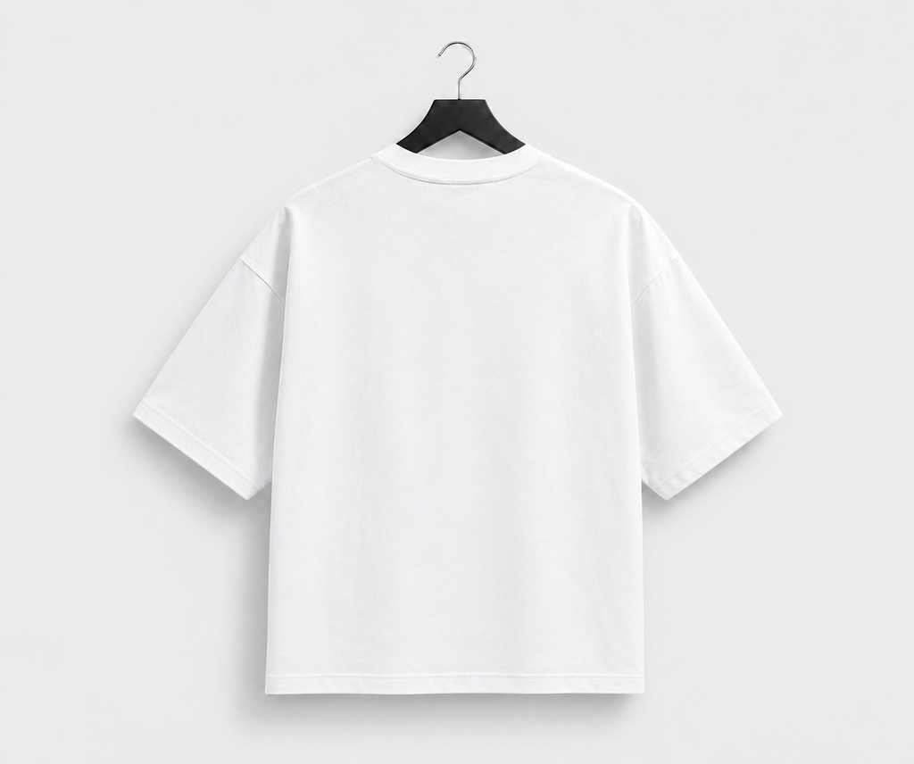El Mayimbe Illustrated Boxy Tee – White