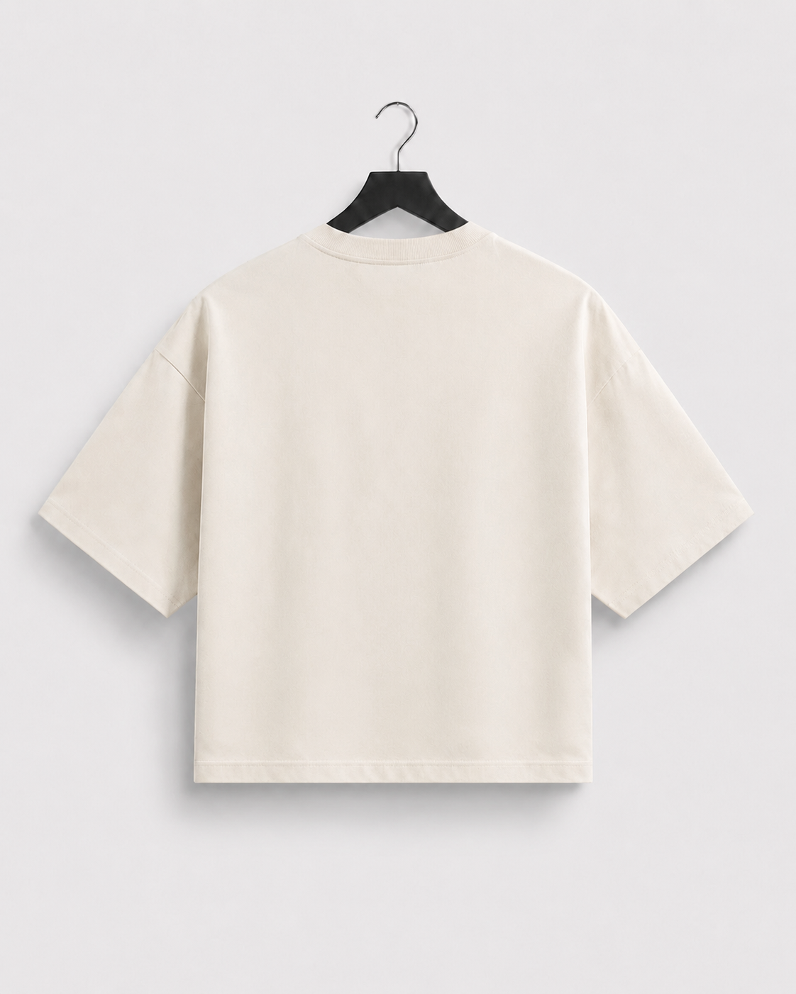 Flores de Herencia Boxy Tee – Cream