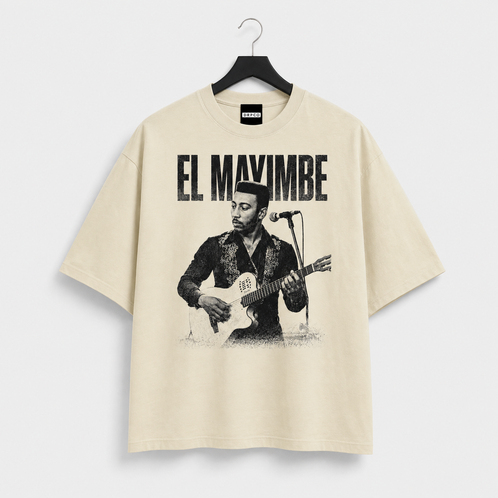 El Mayimbe Boxy Tee – Cream