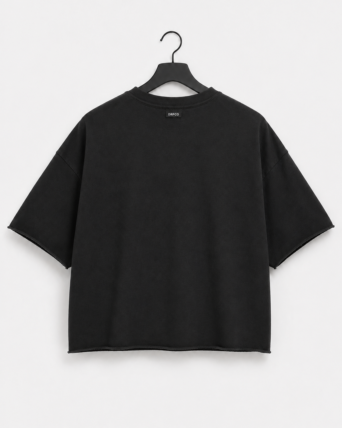 DRPCO Heritage Raw Edge Tee – Black