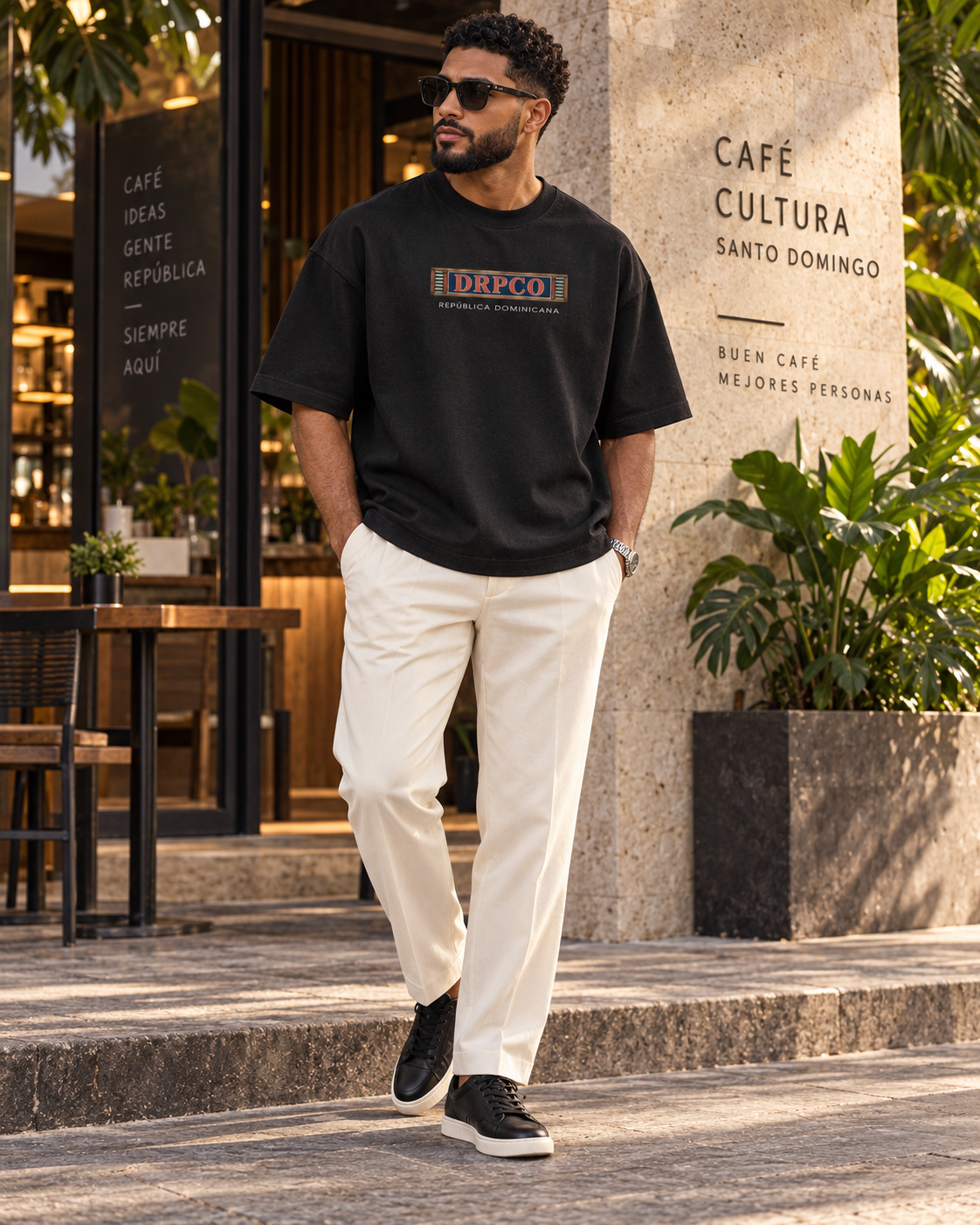 Heritage Box Logo Heavyweight Tee