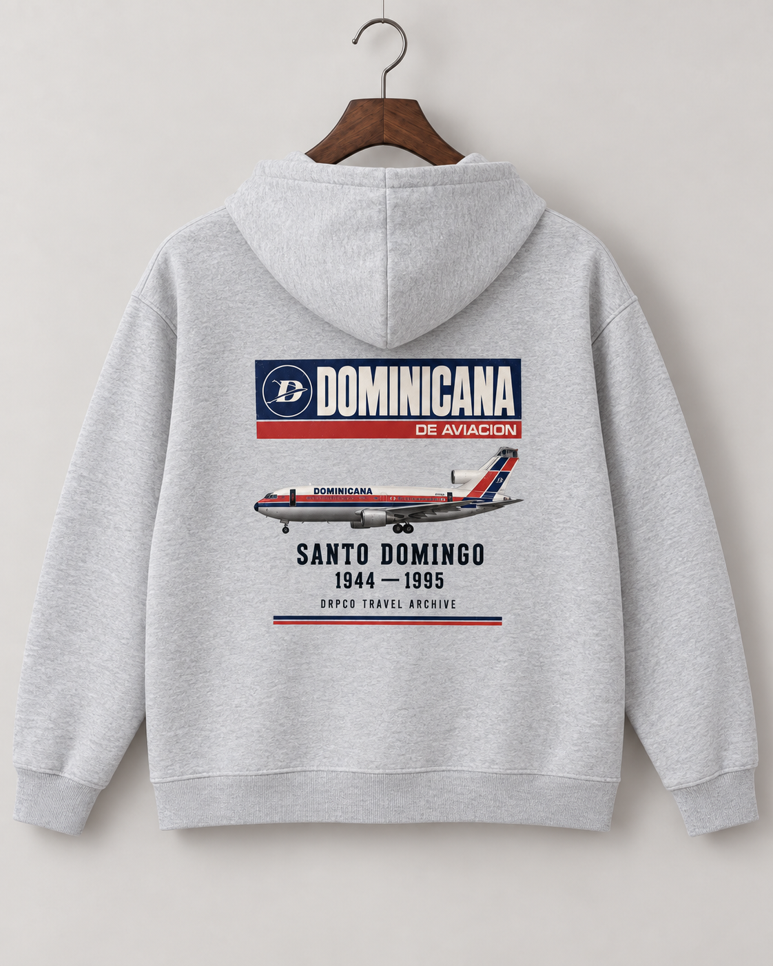 Dominicana de Aviación Heavyweight Zip Hoodie