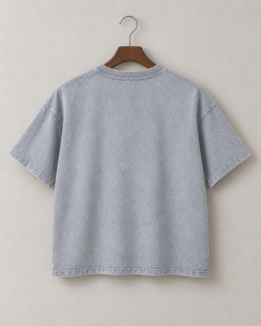 Mineral Wash Boxy Cotton T-Shirt