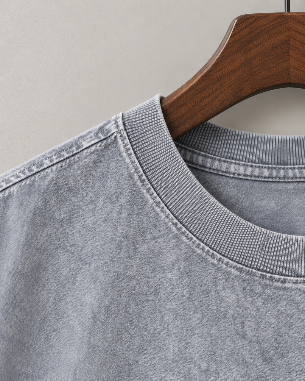 Mineral Wash Boxy Cotton T-Shirt
