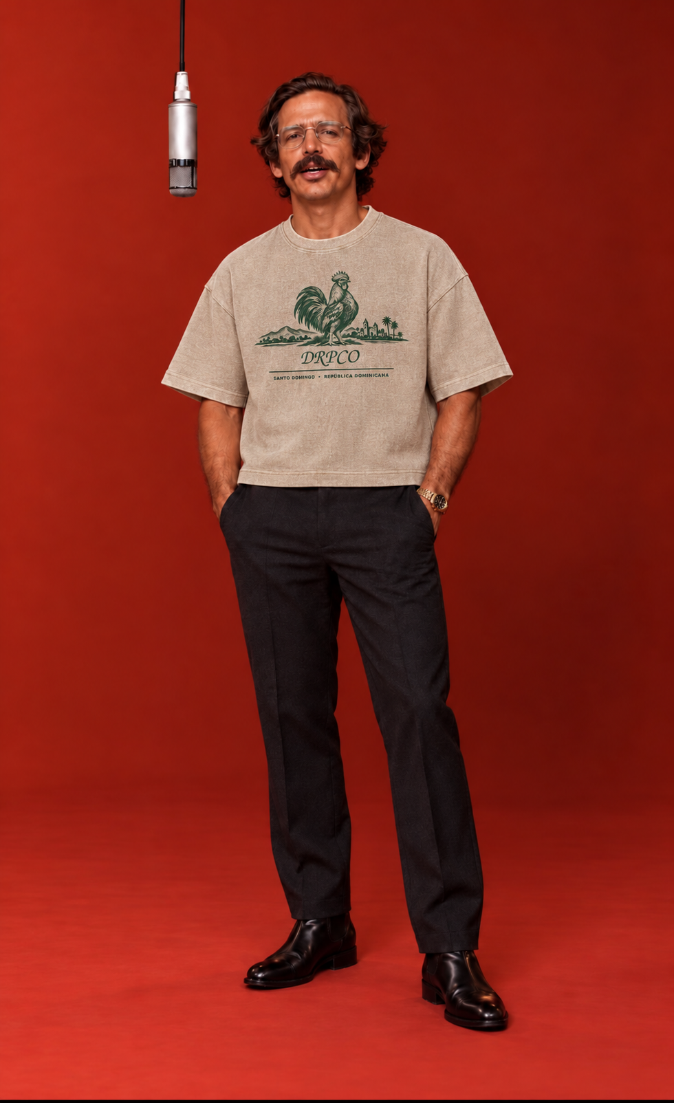 DRPCO Gallo Quisqueya Waffle Tee