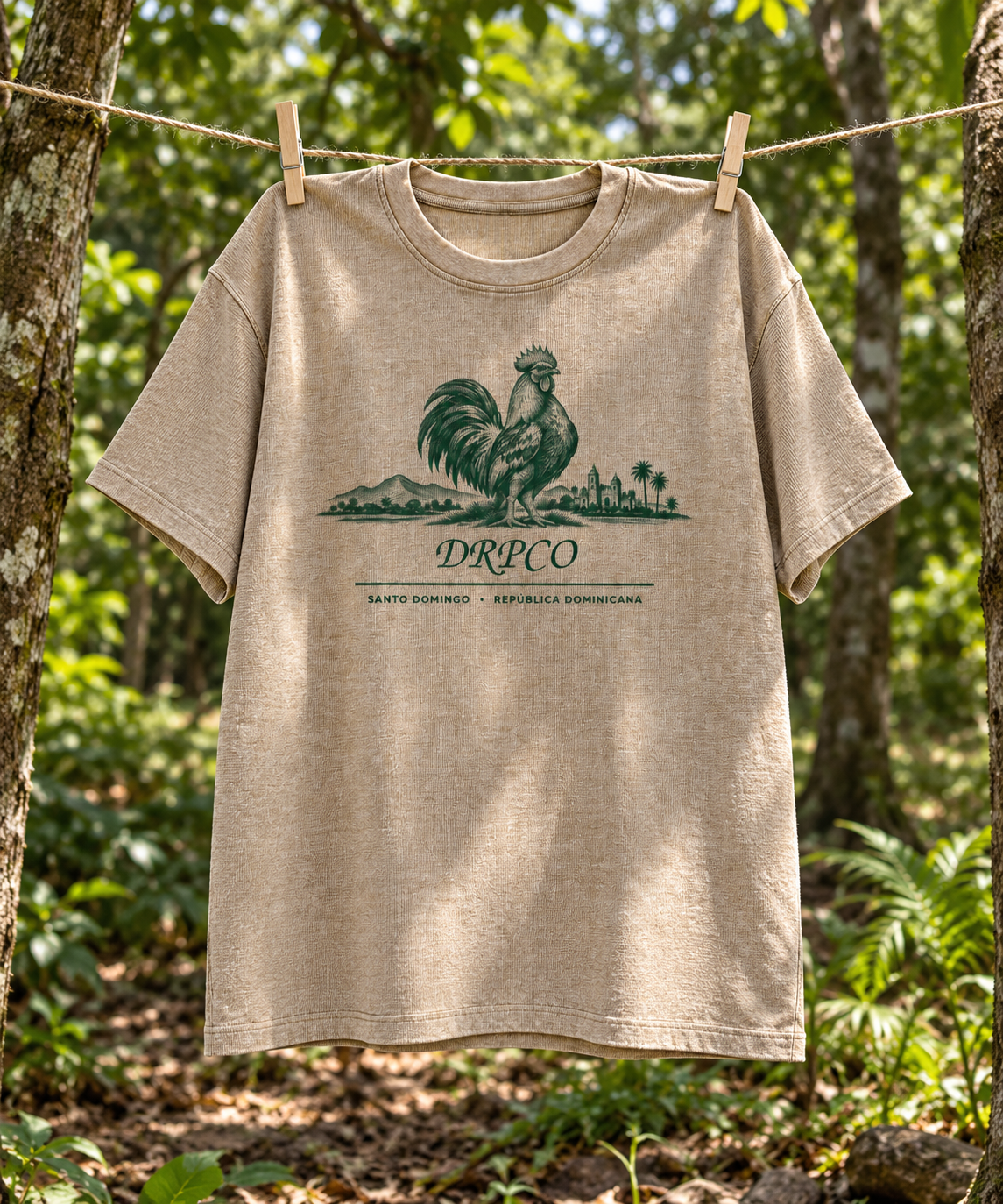 DRPCO Gallo Quisqueya Waffle Tee