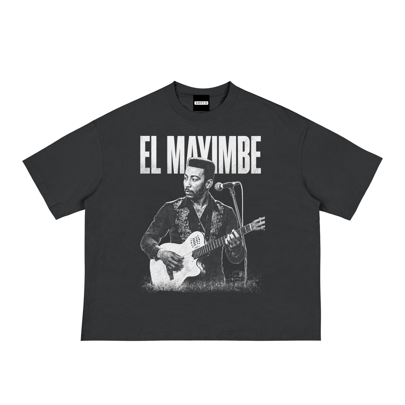 El Mayimbe Boxy Tee – Black