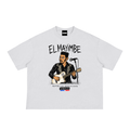 El Mayimbe Illustrated Boxy Tee – White