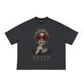 Flores de Herencia Boxy Tee – Black